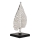 Eglo 427482 - Metalen decoratie GIFU 27x16 cm zilver/zwart