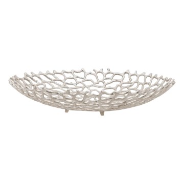 Eglo 427488 - Decoratieve schaal KIMITSU Ø 45 cm zilver