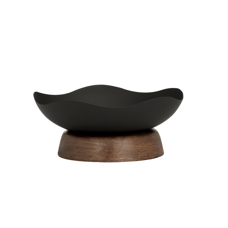 Eglo - Decoratief dienblad diameter 14,5 cm zwart
