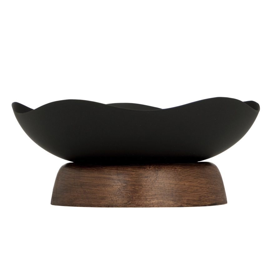 Eglo - Decoratief dienblad diameter 14,5 cm zwart
