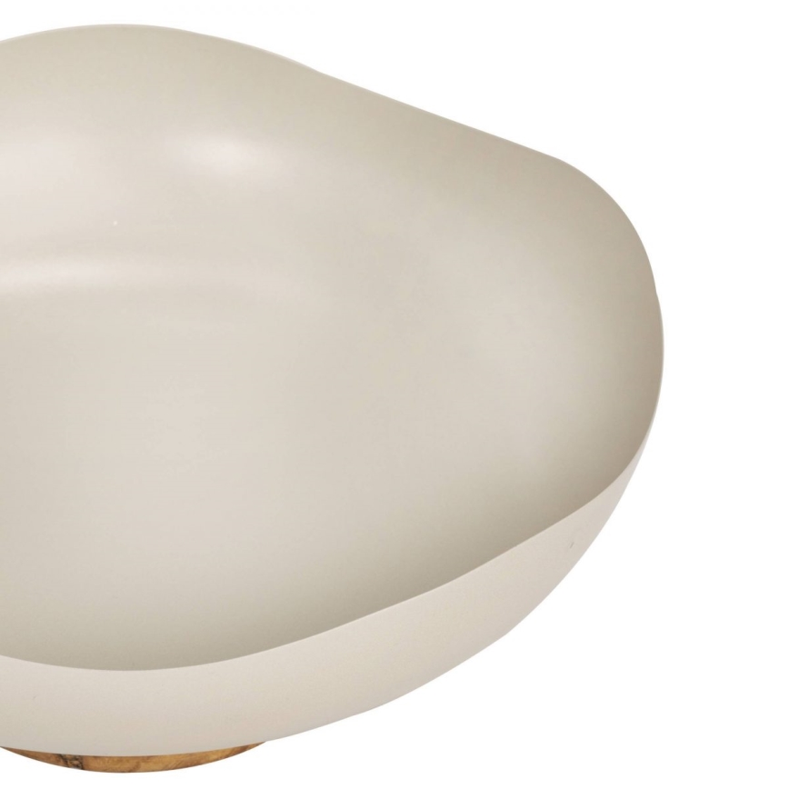 Eglo - Decoratief dienblad diameter 25 cm beige