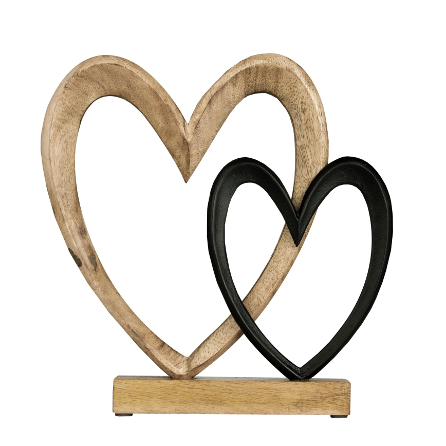 Eglo - Decoratie 27x25 cm bruin/zwart