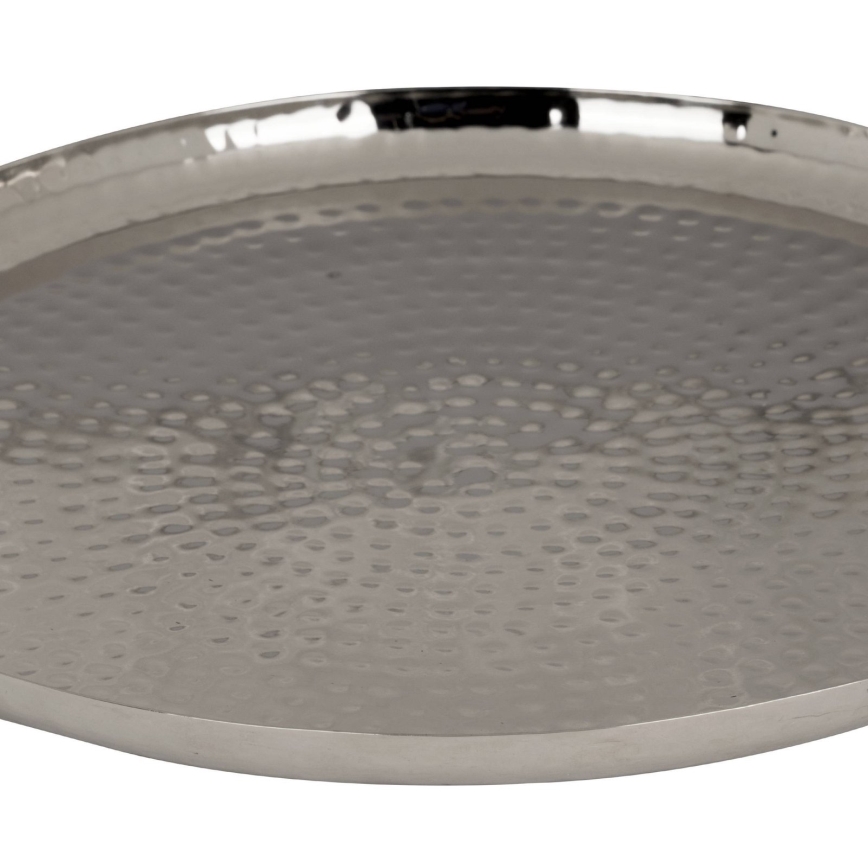 Eglo 427598 - Decoratief dienblad FORLEYET Ø 30 cm glanzend chroom