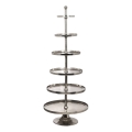 Eglo 427652 - Serveerstandaard BABIRIK 206x79 cm, zilverkleurig