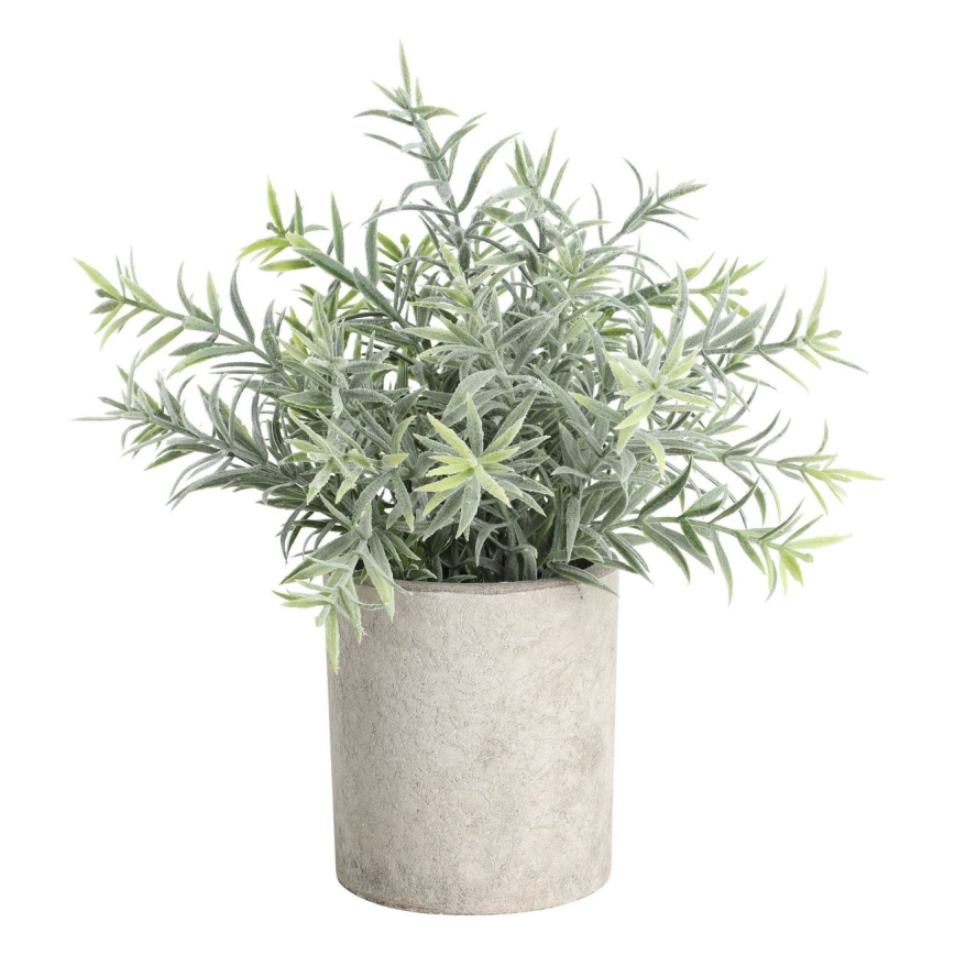 Eglo - Kunstplant in een bloempot 24x16 cm