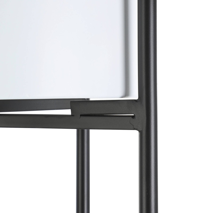 Eglo - Metalen bloempot 85,7x24,7 cm wit/zwart