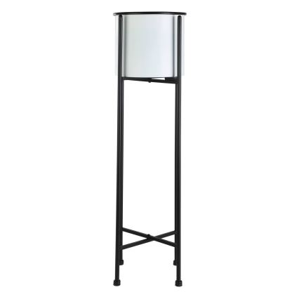 Eglo - Metalen bloempot 85,7x24,7 cm wit/zwart