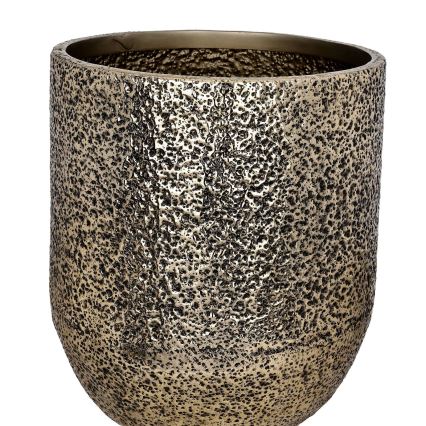 Eglo - Metalen bloempot 50x42 cm goud