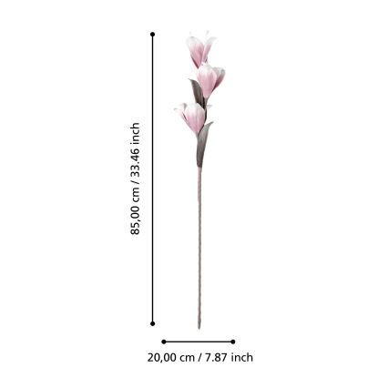 Eglo - Kunstbloem 85 cm roze