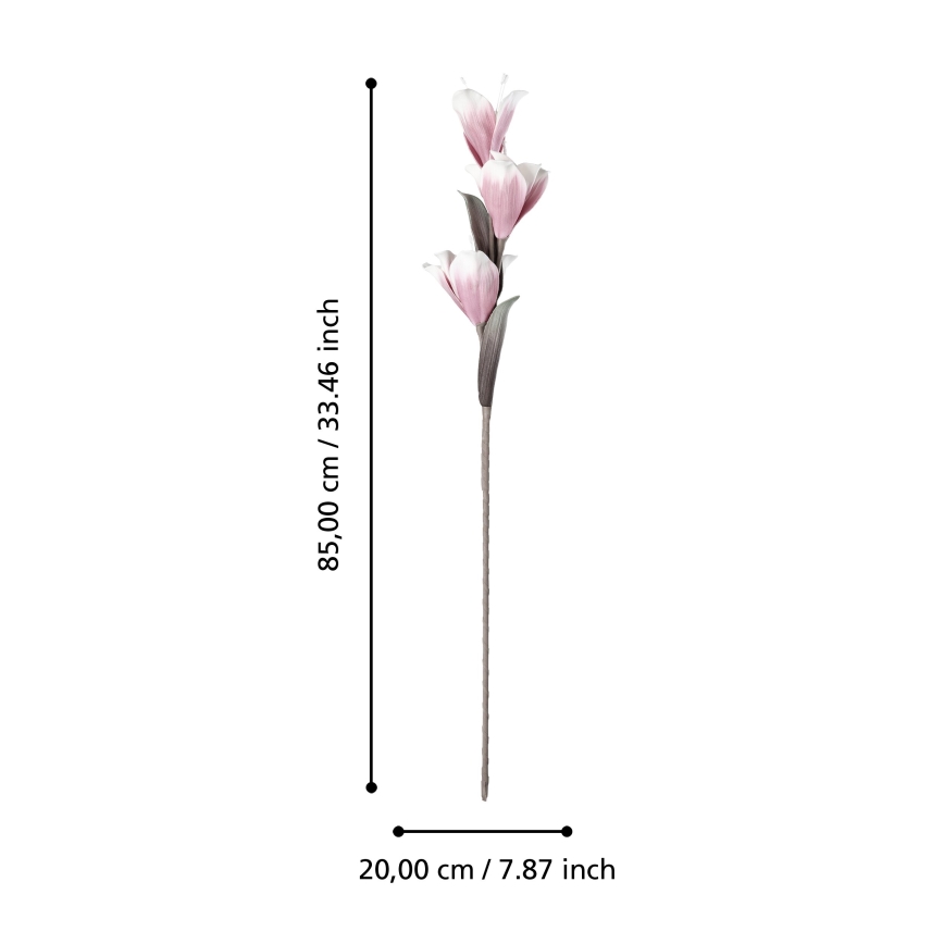 Eglo - Kunstbloem 85 cm roze