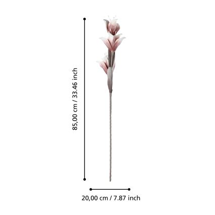 Eglo - Kunstbloem 85 cm rood