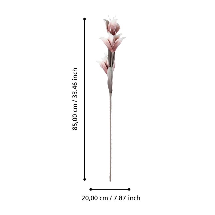 Eglo - Kunstbloem 85 cm rood