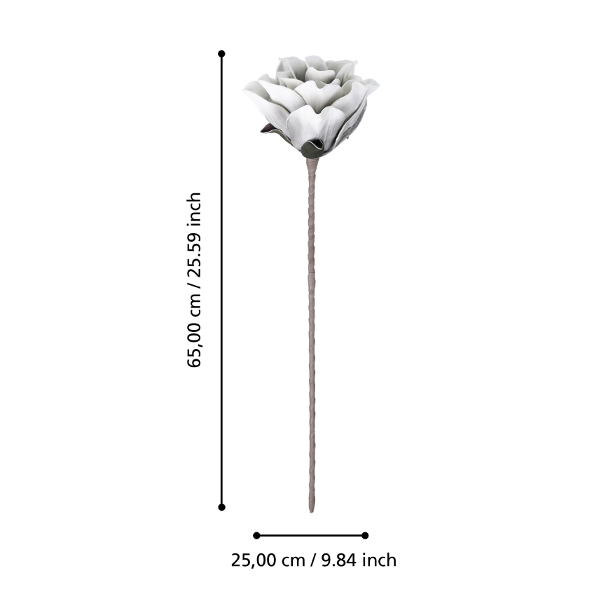 Eglo - Kunstbloem 65 cm wit
