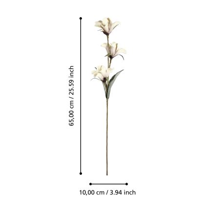 Eglo - Kunstbloem 65 cm beige