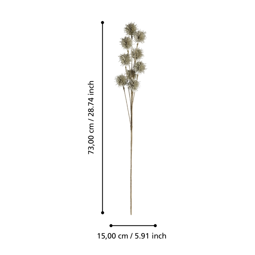 Eglo - Kunstbloem 73 cm goud