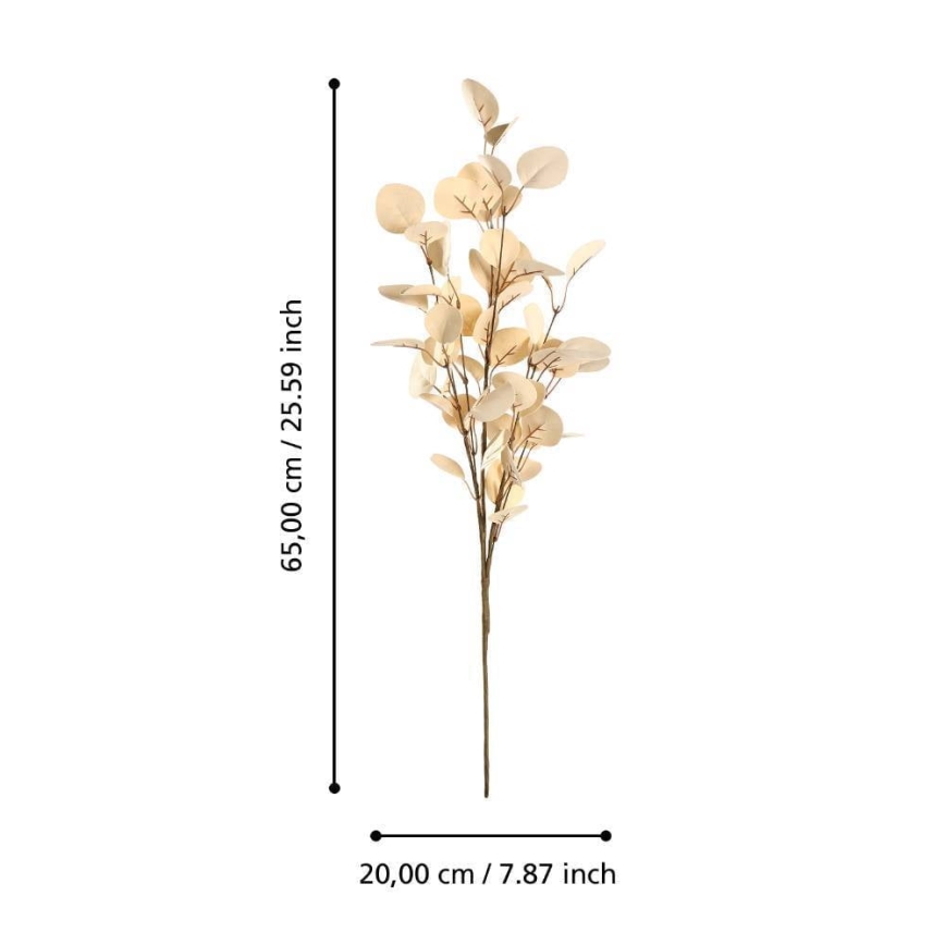 Eglo - Kunstbloem 65 cm goud