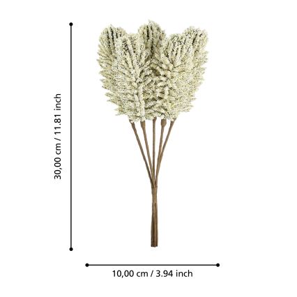 Eglo - Kunstbloem 30 cm geel