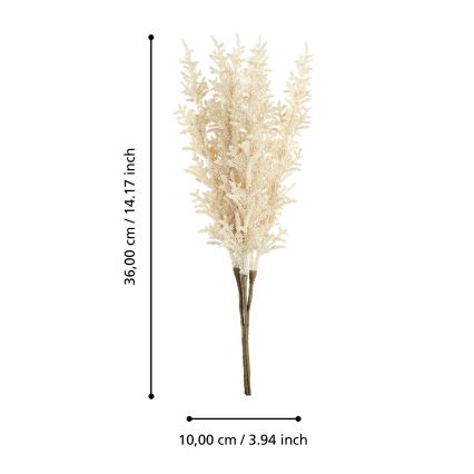 Eglo - Kunstbloem 36 cm geel