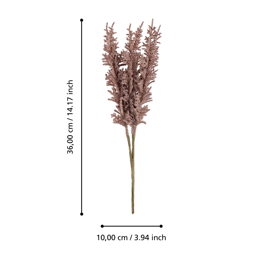 Eglo - Kunstbloem 36 cm rood