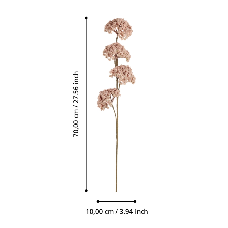 Eglo - Kunstbloem 70 cm roze
