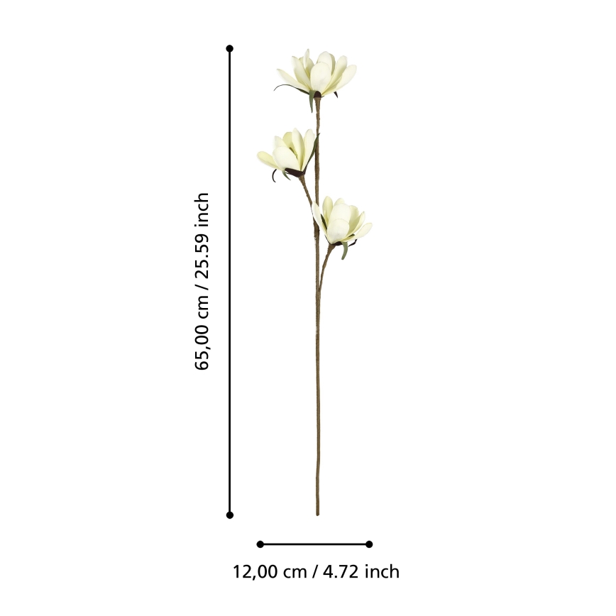 Eglo - Kunstbloem 65 cm geel