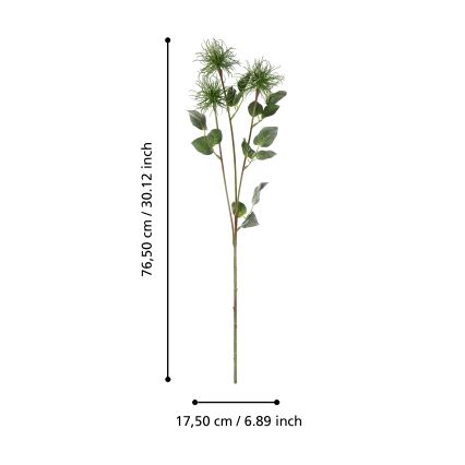 Eglo - Kunstbloem 76,5 cm groen