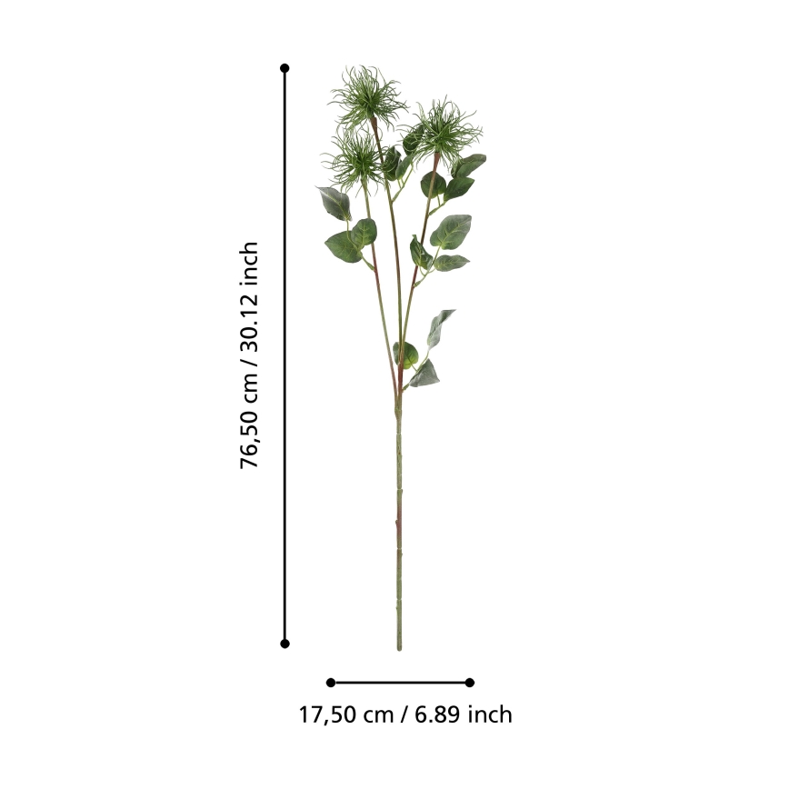Eglo - Kunstbloem 76,5 cm groen