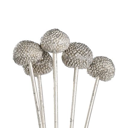 Eglo - Kunstbloem 58,5 cm zilver
