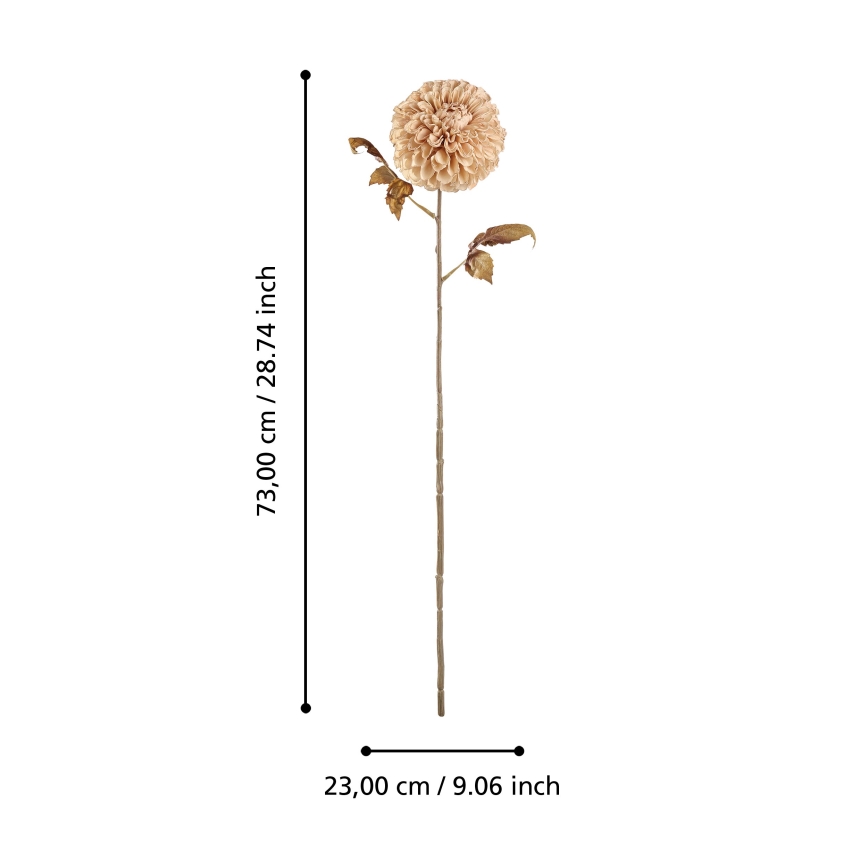 Eglo - Kunstbloem 73 cm beige