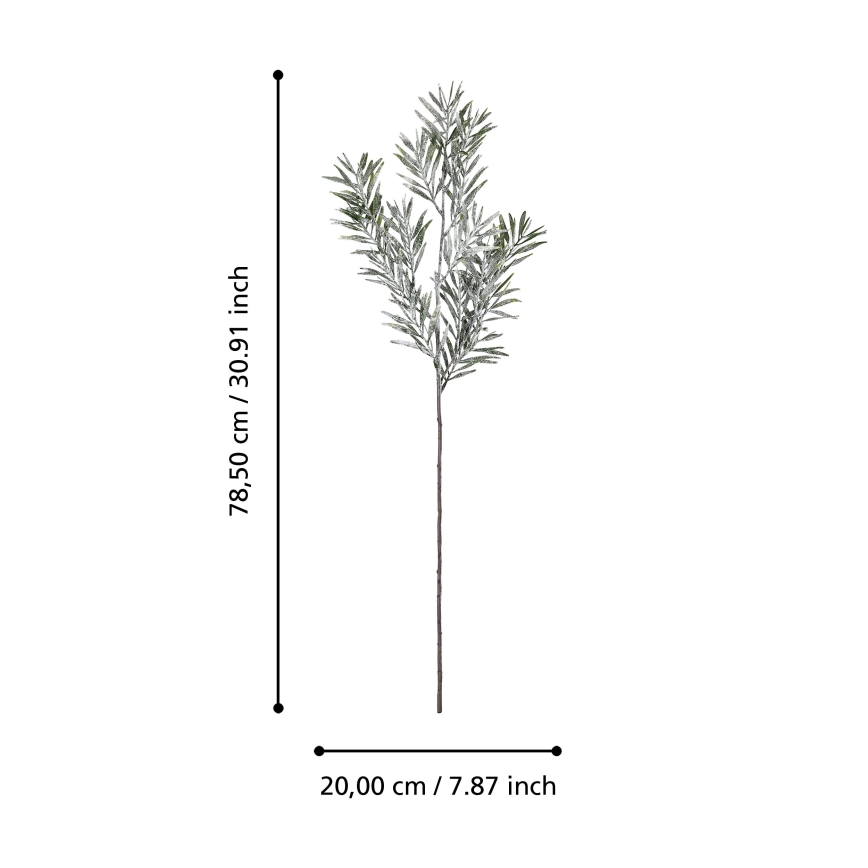 Eglo - Kunstbloem 78,5 cm groen