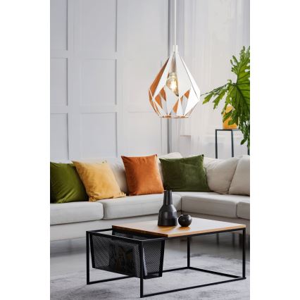 Eglo - Hanglamp aan koord 1x E27 / 60W / 230V