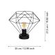 Eglo - Plafondlamp 1x E27 / 60W / 230V