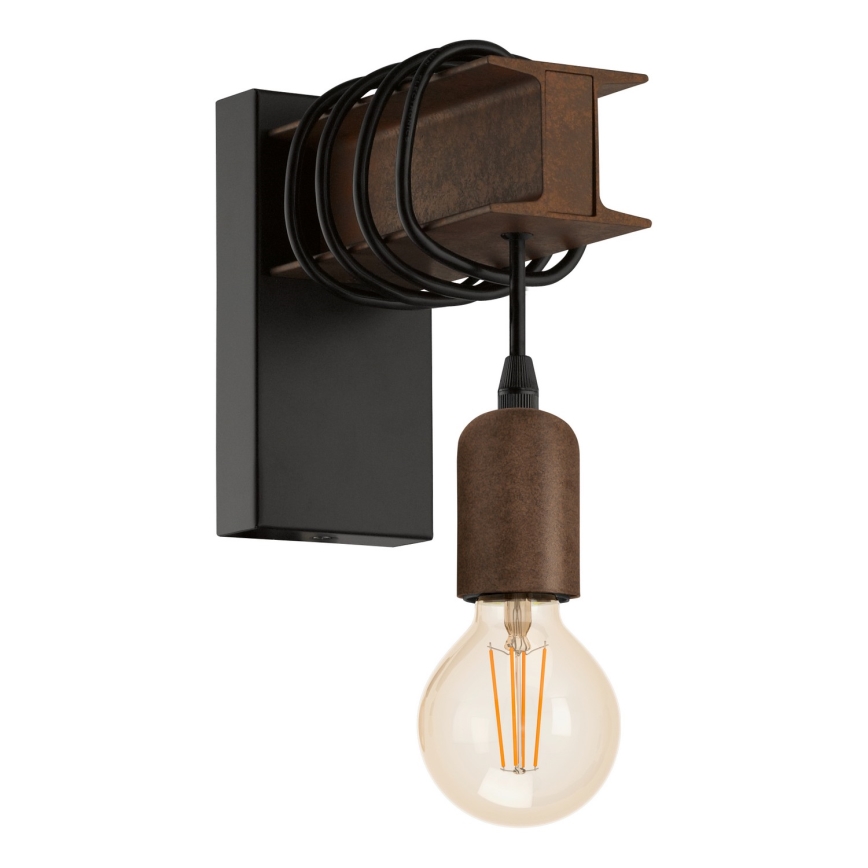 spleet Verzending venijn Eglo 43152 - Wandlamp TOWNSHEND 1x E27 / 10W / 230V | Lampenmanie