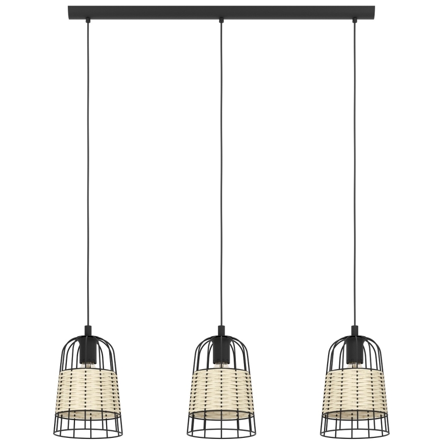 Eglo - Hanglamp aan koord 3xE27/40W/230V
