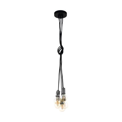 Eglo 43314 - COULSDON hanglamp met kabel, 5x E27/10W/230V