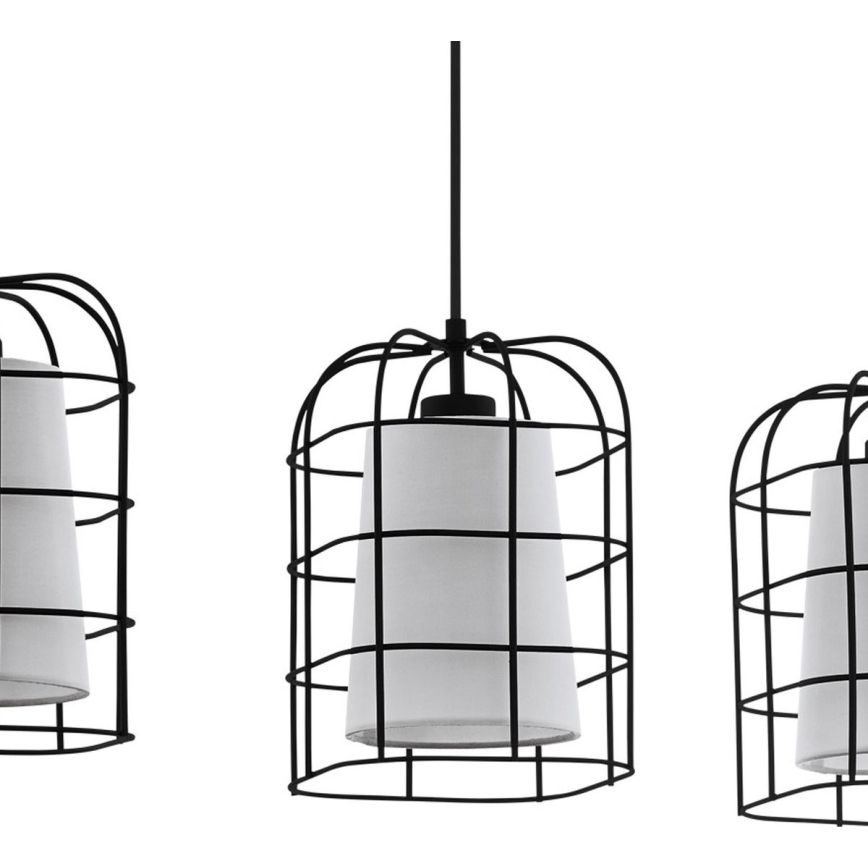 Eglo - Hanglamp aan koord 3xE27/28W/230V