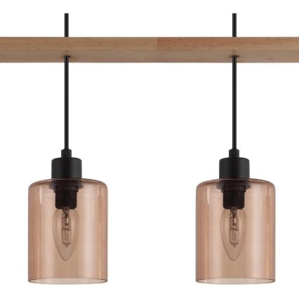 Eglo 43368 - Hanglamp met kabel COOLMONT 4xE14/40W/230V