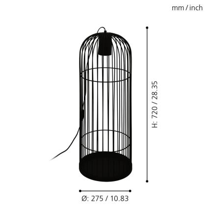 Eglo - Staande LED Lamp 1xGU10/4,6W/230V