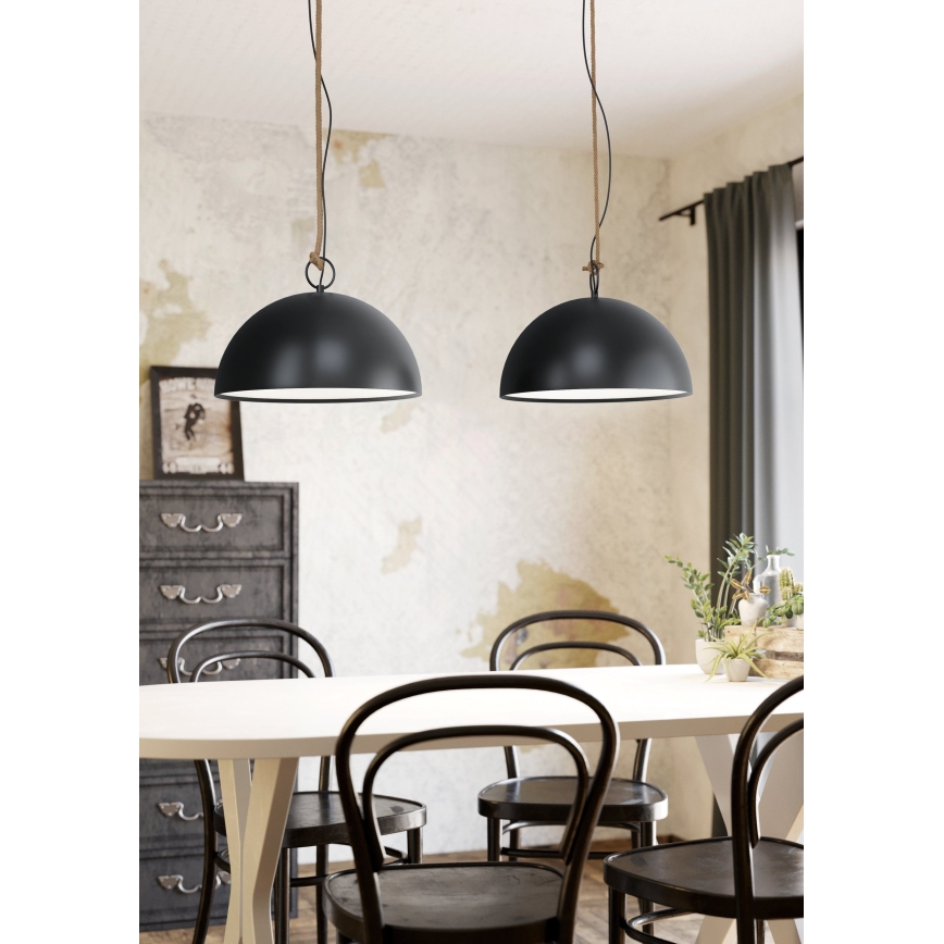 Eglo - Hanglamp aan koord 2xE27/40W/230V