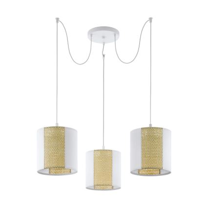 Eglo - Hanglamp aan een koord 3xE27/40W/230V spin