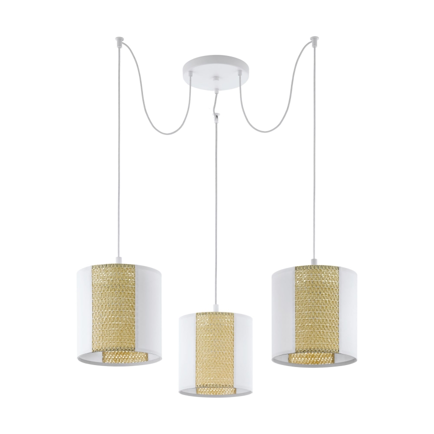 Eglo - Hanglamp aan een koord 3xE27/40W/230V spin