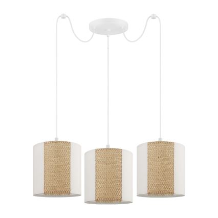 Eglo - Hanglamp aan een koord 3xE27/40W/230V spin