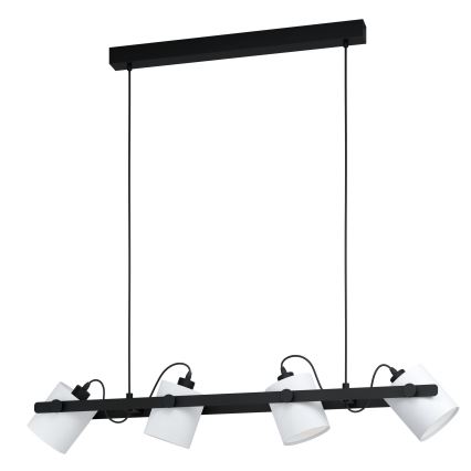 Eglo - Hanglamp aan koord 4xE27/28W/230V