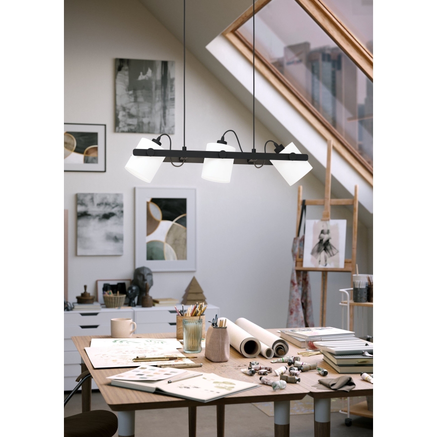 Eglo - Hanglamp aan koord 3xE27/28W/230V
