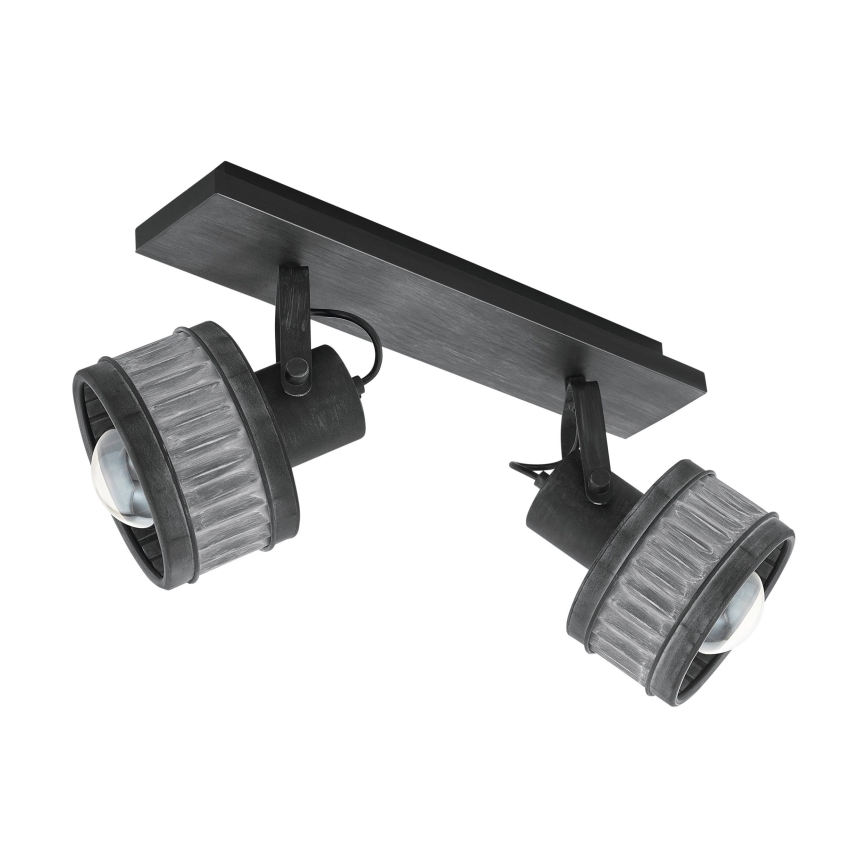 Eglo 43445 - Spotlamp TURROCK 2xE27/28W/230V