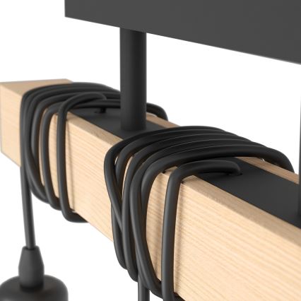 Eglo - Bevestigde hanglamp TOWNSHEND 3xE27/60W/230V