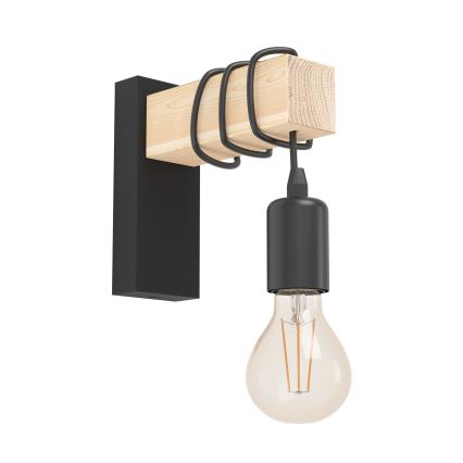 Eglo - Wandlamp TOWNSHEND 1xE27/10W/230V