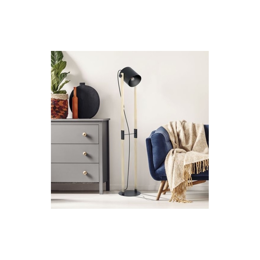 Eglo - Vloerlamp 1xE27/28W/230V