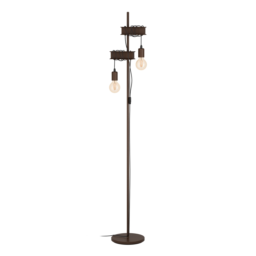 Eglo - Staande Lamp TOWNSHEND 2xE27/10W/230V