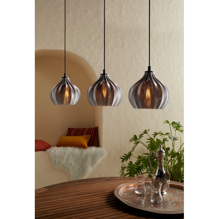 Eglo 43577 - Hanglamp TAMALLAT 3xE27/40W/230V
